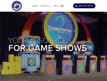 Tablet Screenshot of gameshowamerica.com